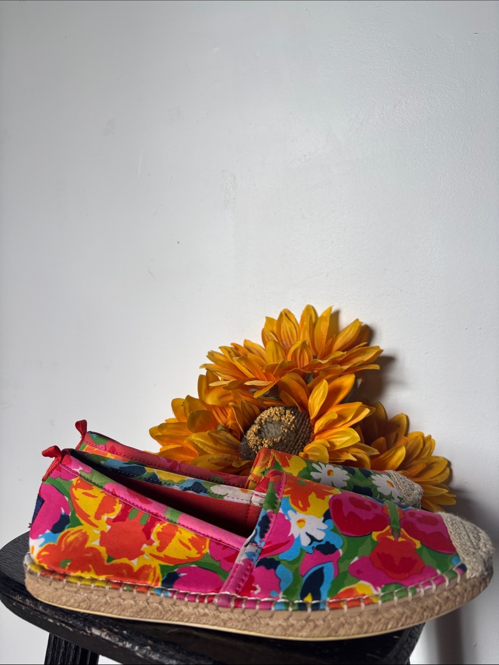 Sea Star x Frances Valentine Floral Mariner Espadrilles - Picture 3 of 9